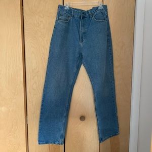 Cross & Winsor Men’s Jeans W36 L32 100% Cotton Medium Blue EUC Classic Straight